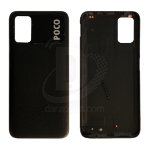 درب پشت شیائومی Poco M3 مشکی