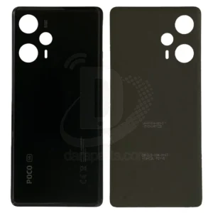 درب پشت شیائومی Poco F5 مشکی