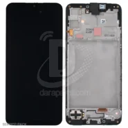 قیمت و خرید تاچ ال سی دی بافریم سامسونگ سازگار با گلکسی A16 4G (A165) کیفیت شرکتی (Service Pack) و چنچ گلس (Glass Change) و فلت آی سی (OLED)