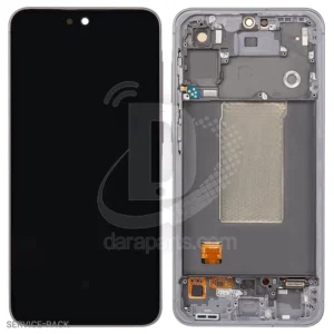 قیمت و خرید تاچ ال سی دی بافریم سامسونگ سازگار با گلکسی A56 (A566) کیفیت شرکتی (Service Pack) و چنچ گلس (Glass Change) و فلت آی سی (OLED)