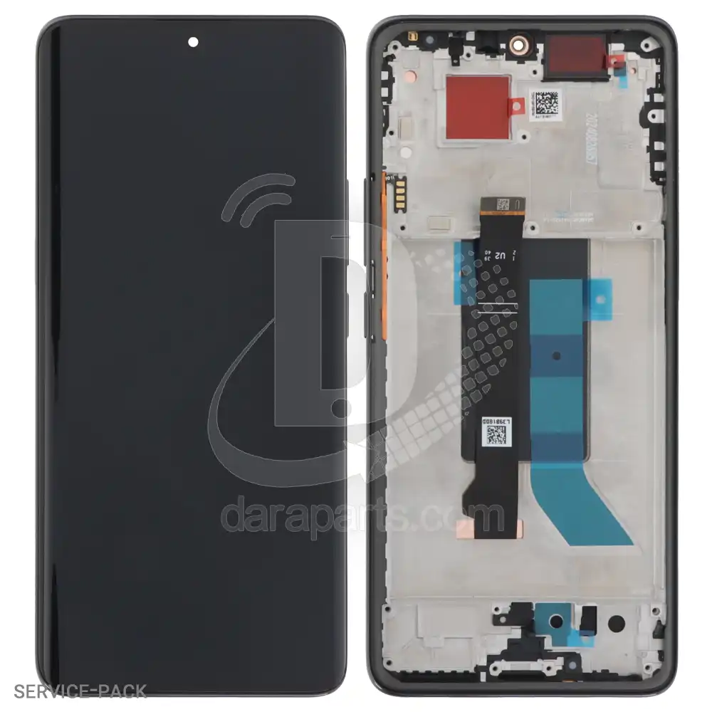 T.LCD-Xiaomi-Redmi-Note-14-Pro-5G-Service-Pack-With-Frame-Main قیمت و خرید تاچ ال سی دی بافریم سازگار با شیائومی Redmi Note 14 Pro 5G و Poco X7 در سه کیفیت شرکتی (Service Pack)، اولد (OLED) و کپی (TFT)