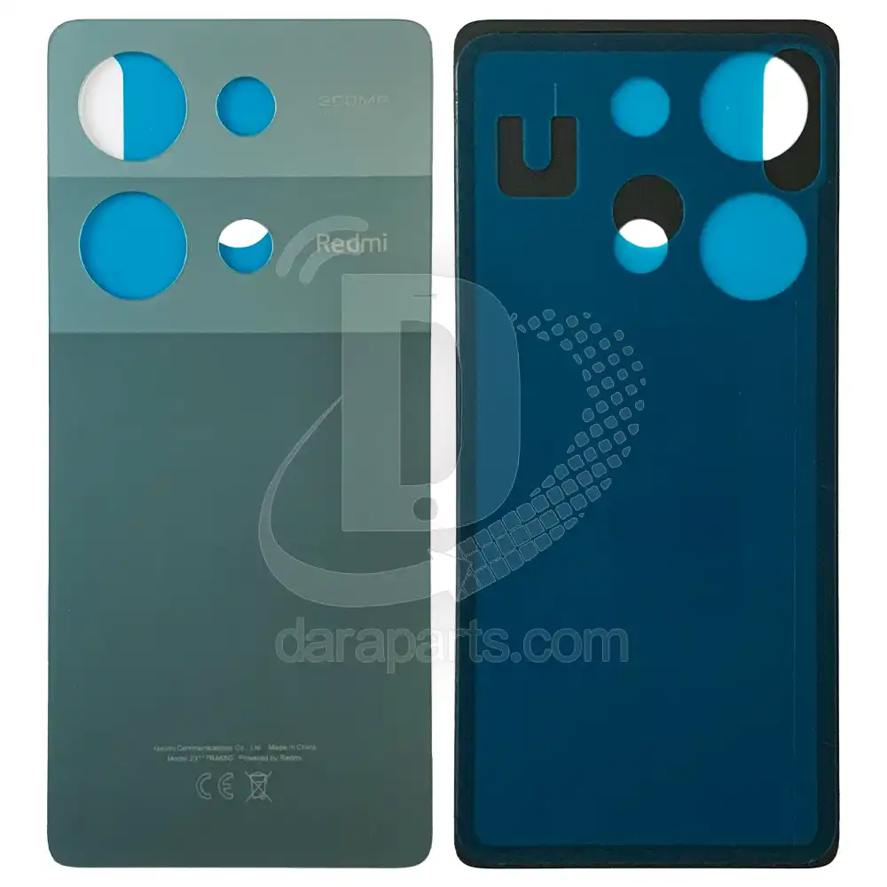 Backdoor-Xiaomi-Redmi-Note-13-Pro-4G-Main-Green خرید و قیمت درب پشت شیائومی Redmi Note 13 Pro 4G