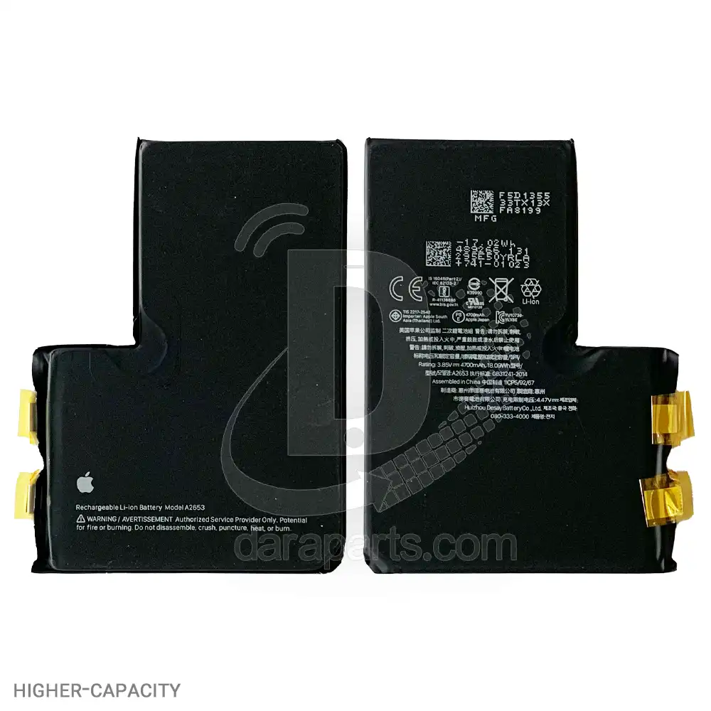 Battery-Apple-iPhone-13-Pro-Max-Foxconn-4 قیمت و خرید همکاری سل باتری تقویت شده اپل iPhone 13 Pro Max آیفون سیزده پرو مکس