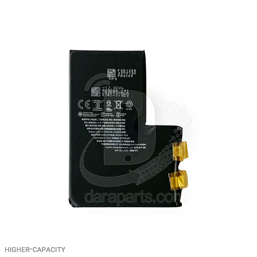 Battery-Apple-iPhone-13-Pro-Max-Foxconn-6 قیمت و خرید همکاری سل باتری تقویت شده اپل iPhone 13 Pro Max آیفون سیزده پرو مکس