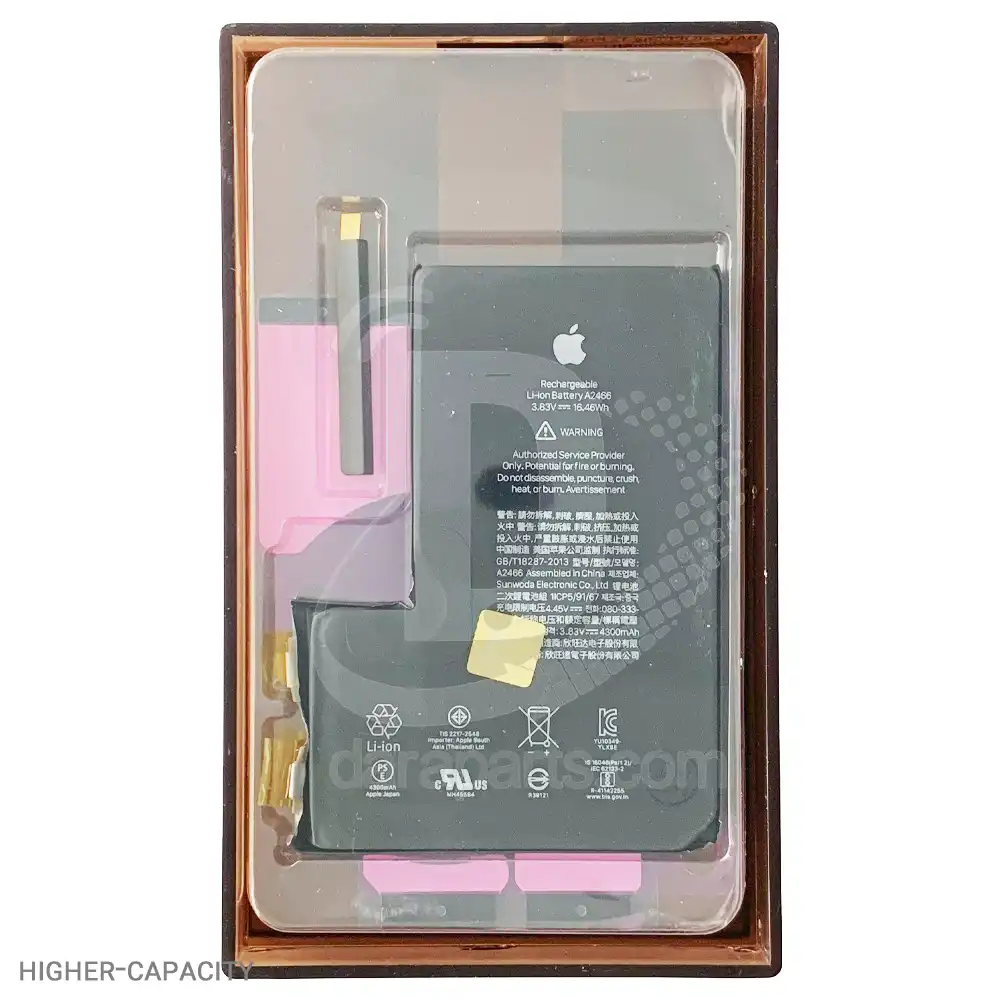 Cell-Battery-Apple-iPhone-12-Pro-Max-Higher-Capacity-Foxconn-3 خرید سل باتری (تقویت شده) اپل iPhone 12 Pro Max