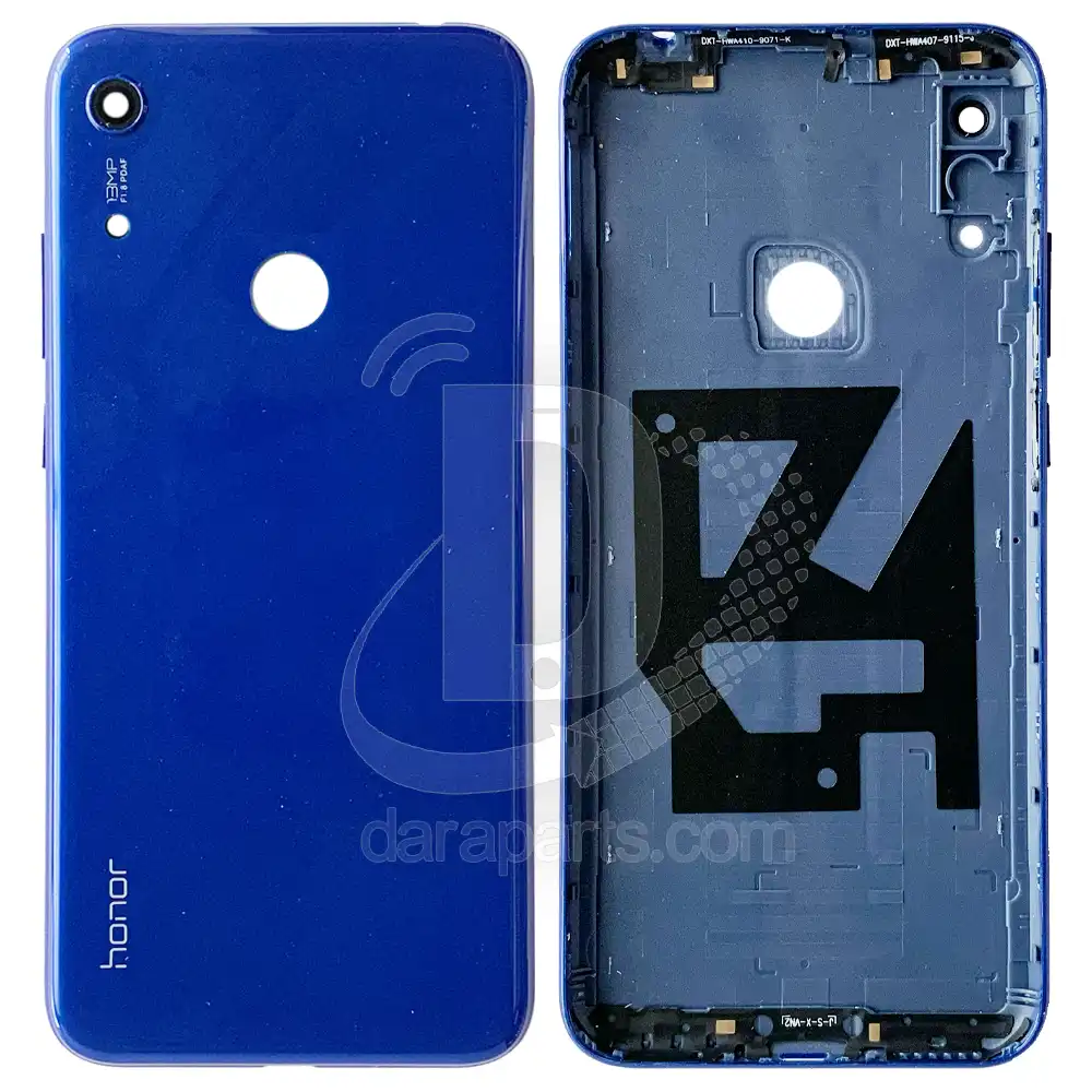 Backdoor-Huawei-Y6s-blue-Main Backdoor, Back Cover Huawei Y6s (JAT) قیمت و خرید همکاری درب پشت هوآوی Y6s (بک کاور) هوآوی وای 6 اس در قطعات موبایل دارا | Dara Mobile Parts