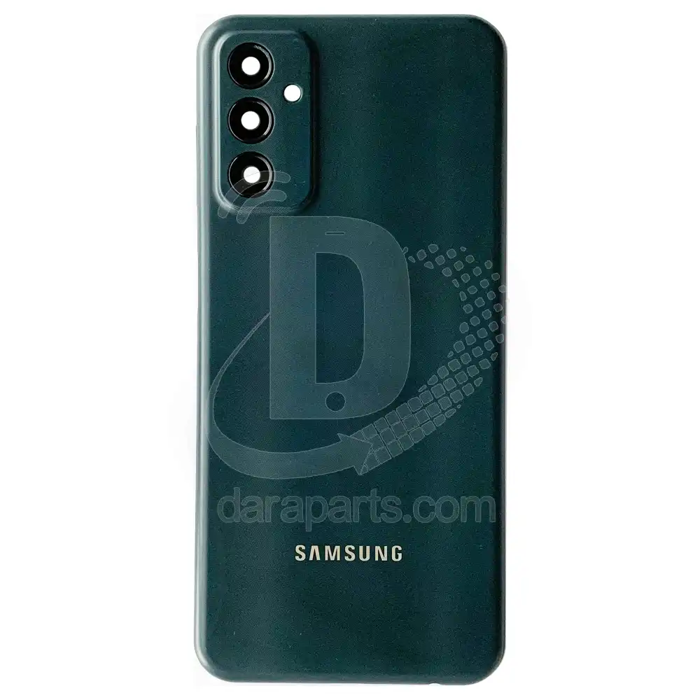 Backdoor-Samsung-Galaxy-M13-M135-Dark-Green-With-Glass-Camera-1 قیمت و خرید درب پشت سامسونگ M13 - M135 بک کاور سامسونگ گلکسی ام 13 در قطعات موبایل دارا | Dara Mobile Parts