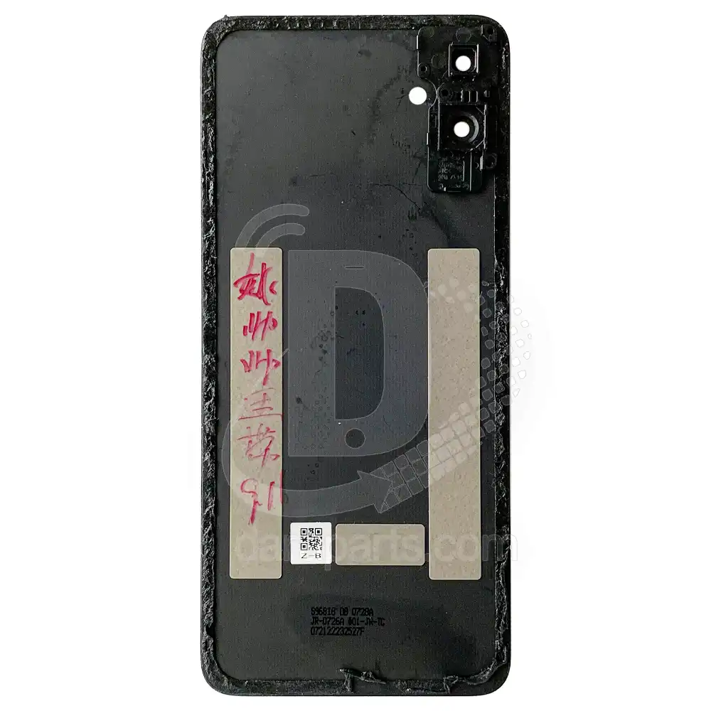 Backdoor-samsung-galaxy-a05-a055-black-with-glass-camera-2 Back Cover, backdoor Samsung Galaxy A05 (A055) قیمت و خرید بک کاور سامسونگ گلکسی آ صفر پنج در قطعات موبایل دارا | Dara Mobile Parts