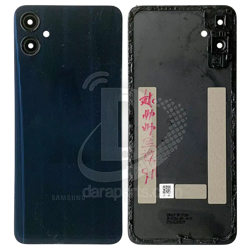 Backdoor-samsung-galaxy-a05-a055-black-with-glass-camera-main Back Cover, backdoor Samsung Galaxy A05 (A055) قیمت و خرید بک کاور سامسونگ گلکسی آ صفر پنج در قطعات موبایل دارا | Dara Mobile Parts