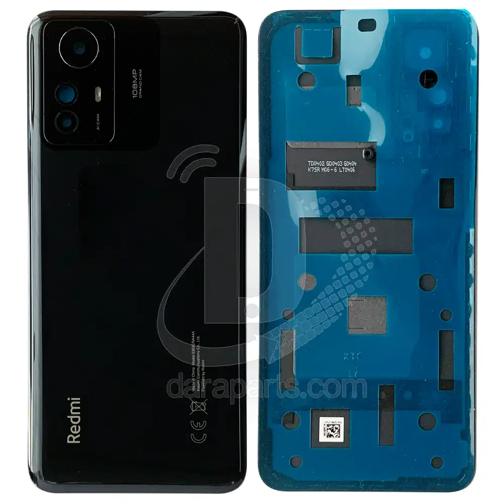 Backdoor-xiaomi-redmi-note-12s-with-glass-camera-black-main درب پشت شیائومی Redmi Note 12s