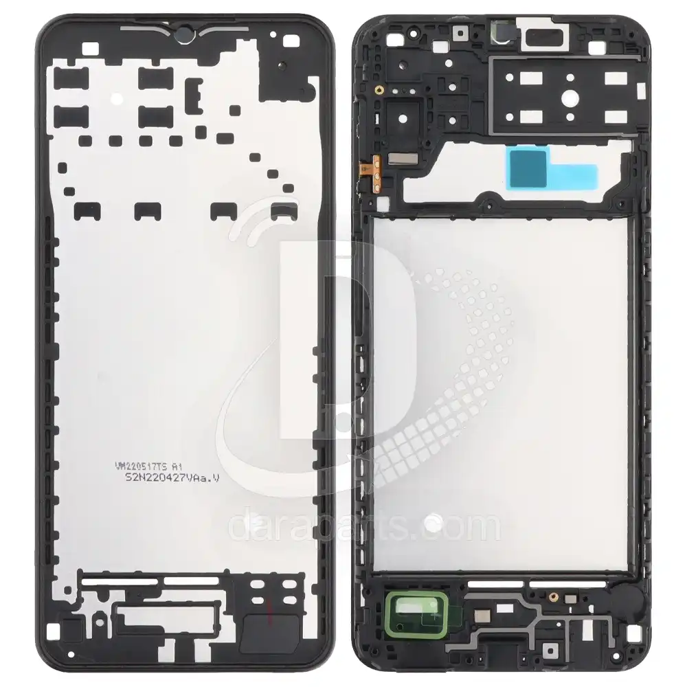 Frame-LCD-Samsung-Galaxy-M13-M135-Main قیمت و خرید همکاری شاسی وسط ، کفی ال سی دی ، فریم ال سی دی سامسونگ M13 – M135 در قطعات موبایل دارا | DaraMobileParts (dp)