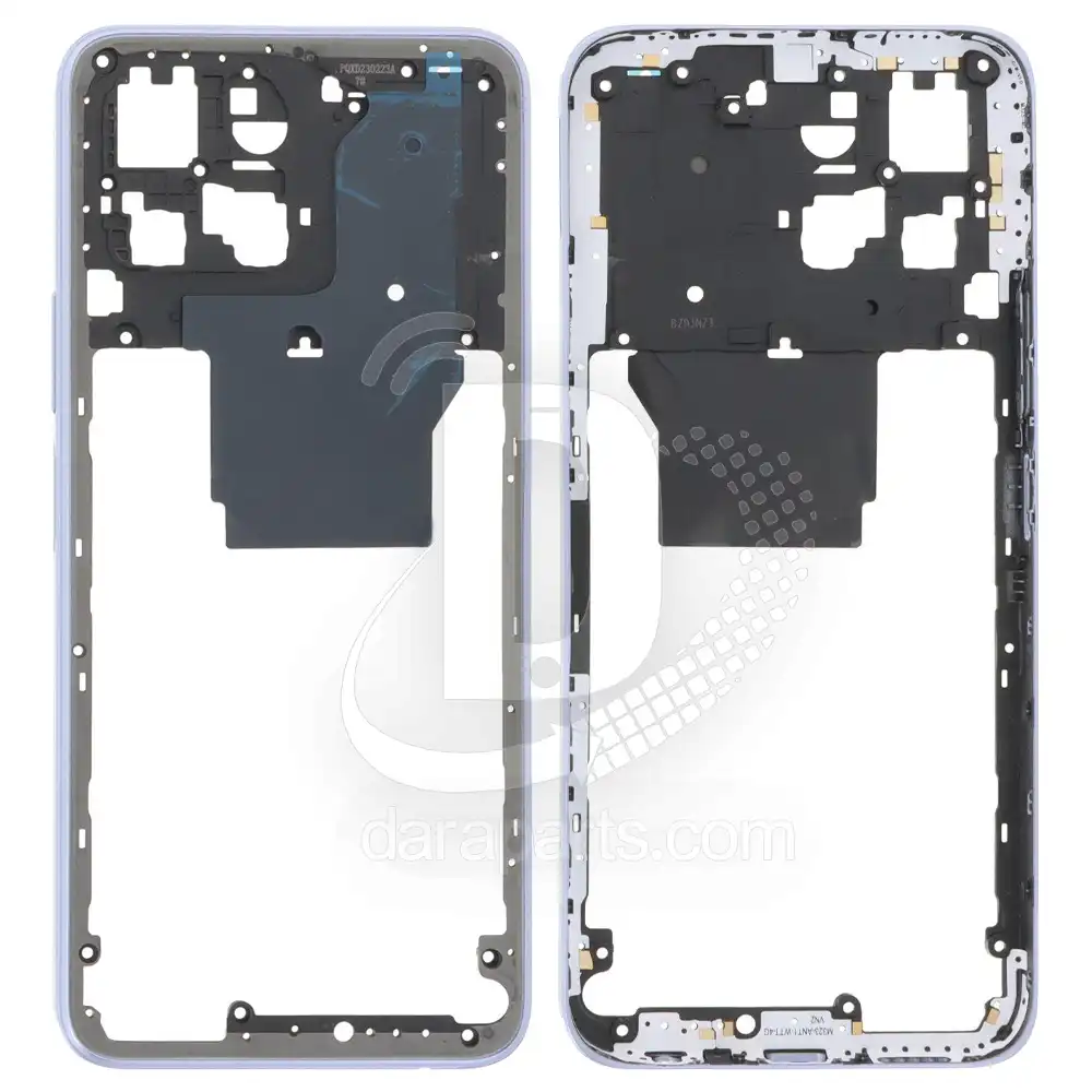 Middle-Frame-honor-x6-silver-main Middle Frame Honor X6 قیمت و خرید همکاری فریم میانی هوآوی Honor X6 (میدل فریم پلاستیکی هواوی آنر ایکس 6) در قطعات موبایل دارا | Dara Mobile Parts