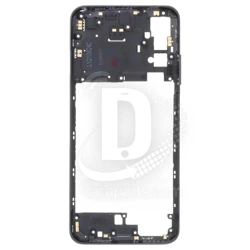 Middle-Frame-poco-m3-pro-5g-black-2 قیمت و خرید فریم میانی شیائومی سازگار با Poco M3 Pro (فریم پلاستیکی پوکو ام 3 پرو) در قطعات موبایل دارا|DaraMobileParts (dp)