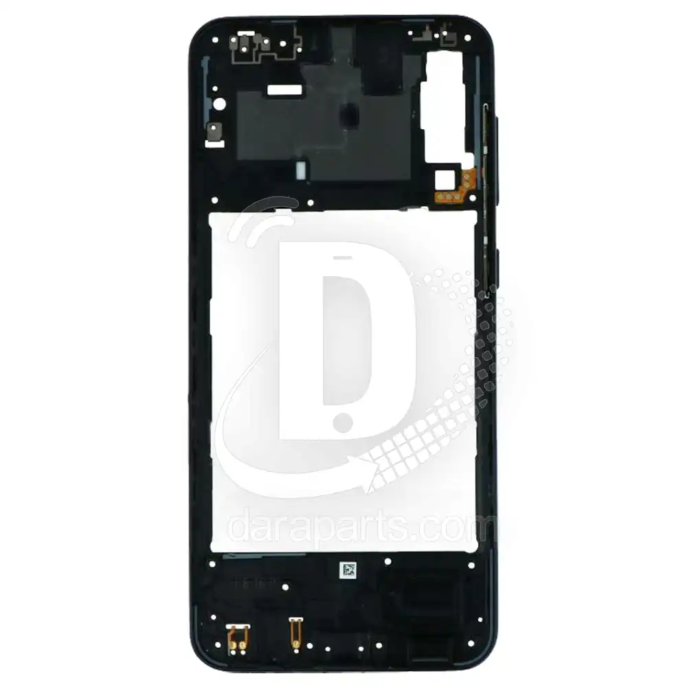 Middle-Frame-samsung-galaxy-a30s-a307-black-2 قیمت و خرید همکاری فریم میانی سامسونگ A30s – A307 (میدل فریم پلاستیکی گلکسی آ سی اس) در قطعات موبایل دارا | Dara Mobile Parts